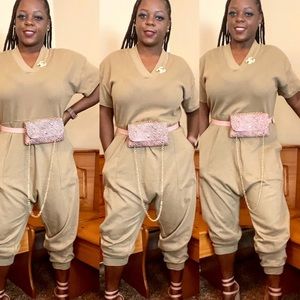 Pull up on em jumpsuit